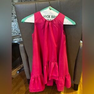Reiss kids Bright Pink silk high low